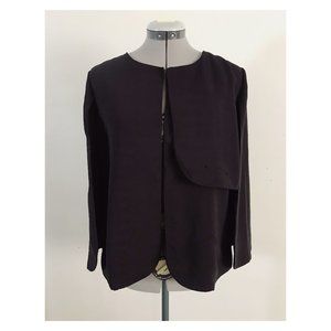 C. Luce Sz M Black Capulet Jacket Top